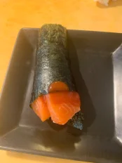 Spicy Salmon Hand Roll