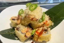 Fried Spicy Yellowtail Roll