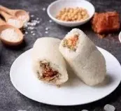 Salty Sticky Rice Roll with Egg