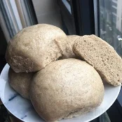 Whole Grain Steamed Bun