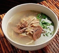 Mutton Haslet Soup