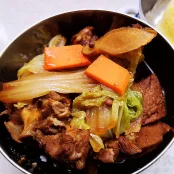 Braised Pork Ribs Noodles