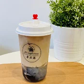 Lychee Coconut Jelly Milk Tea