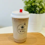 Lychee Milk Tea with Lychee Jelly