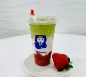 Strawberry Matcha Latte