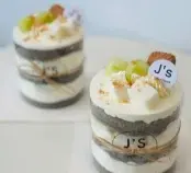 4-inch Sesame Coconut Jelly