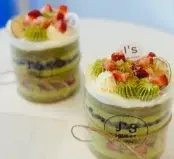 4-inch Matcha Red Bean Cake