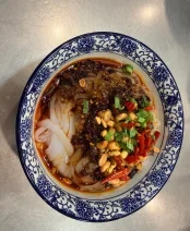 Mung Bean Jelly Noodle In Chili Sauce