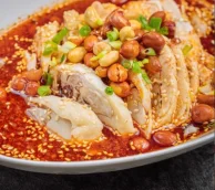 Flavored Chicken In Chili Sauce