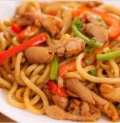 Stir Fried W. Chicken (noodle / Rice)