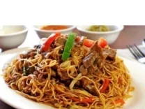 Stir Fried W. Beef (noodle / Rice)