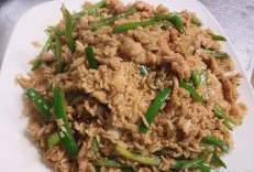 Shredded Pork & Green Pepper Fried Rice