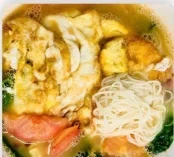 Soup Noodle W. Egg & Tomato