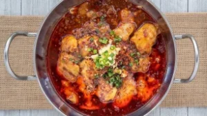 Boiled Sliced Fish In Hot Sauce