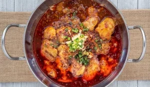 Boiled Sliced Fish In Hot Sauce