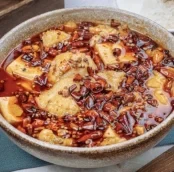 Sliced Fish W. Tofu Pudding In Hot Sauce
