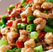 Rabbit W. Red & Green Pepper