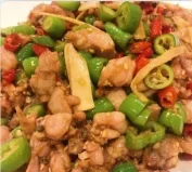 Diced Rabbit W. Baby Ginger