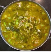 Pickled Veggie & Shredded Pork Soup