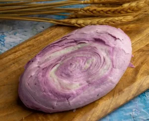 Flaky Taro Bun