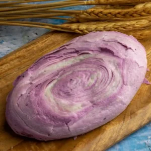 Flaky Taro Bun